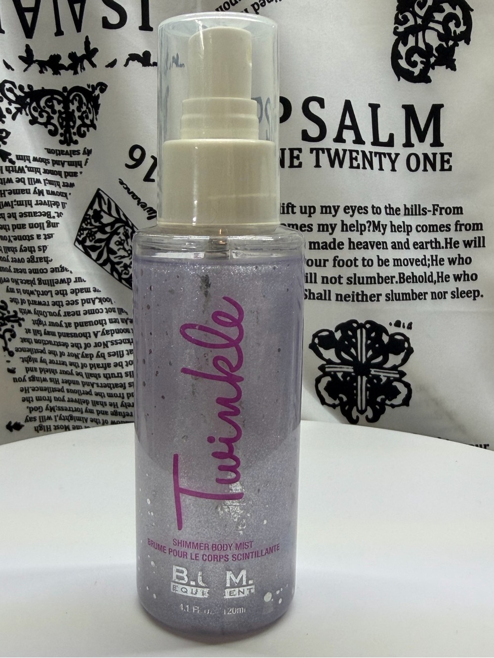 New Equipment Twinkle Shimmer Body Mist